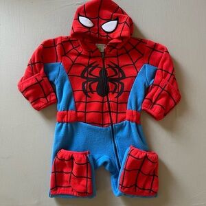 Spider-Man Fleece Hooded Onesie